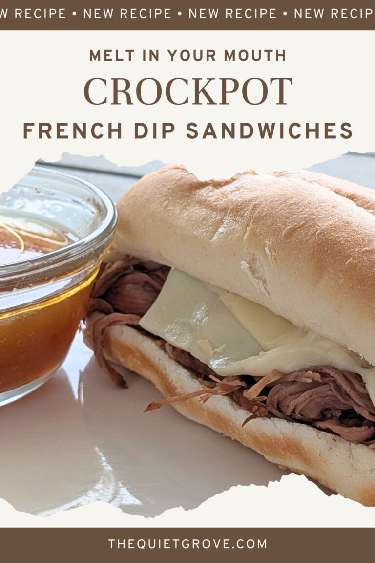 Melt in Your Mouth: Crock Pot French Dip Sandwiches