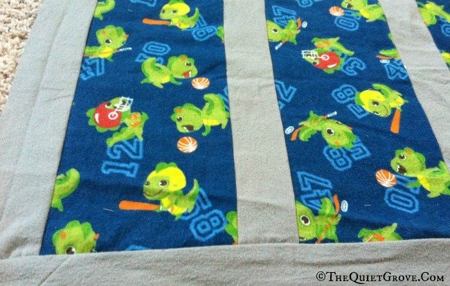 Flannel Quilt Top: TheQuietGrove.Com