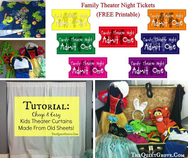 5 TIPS FOR CREATING YOUR OWN FAMILY THEATER NIGHT