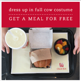 Chick-Fil-A Cow Appriciation Day Photo