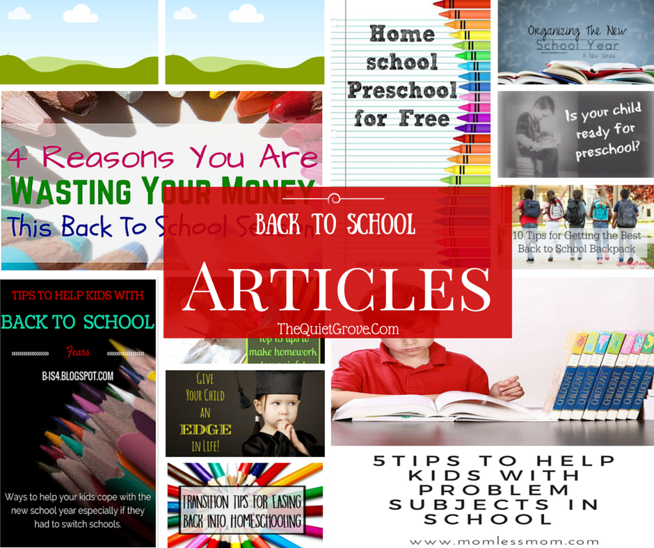 The Ultimate Back To School Round Up (Traditional & Homeschool)