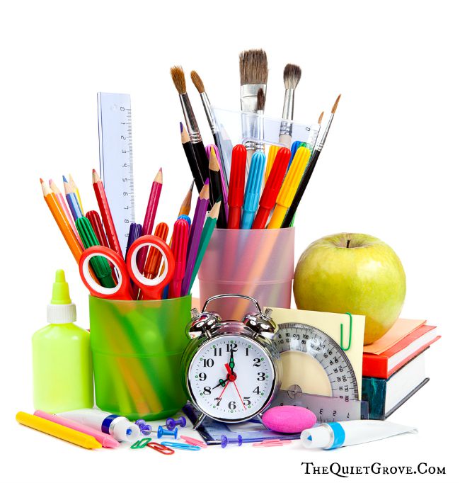 homeschool supplies
