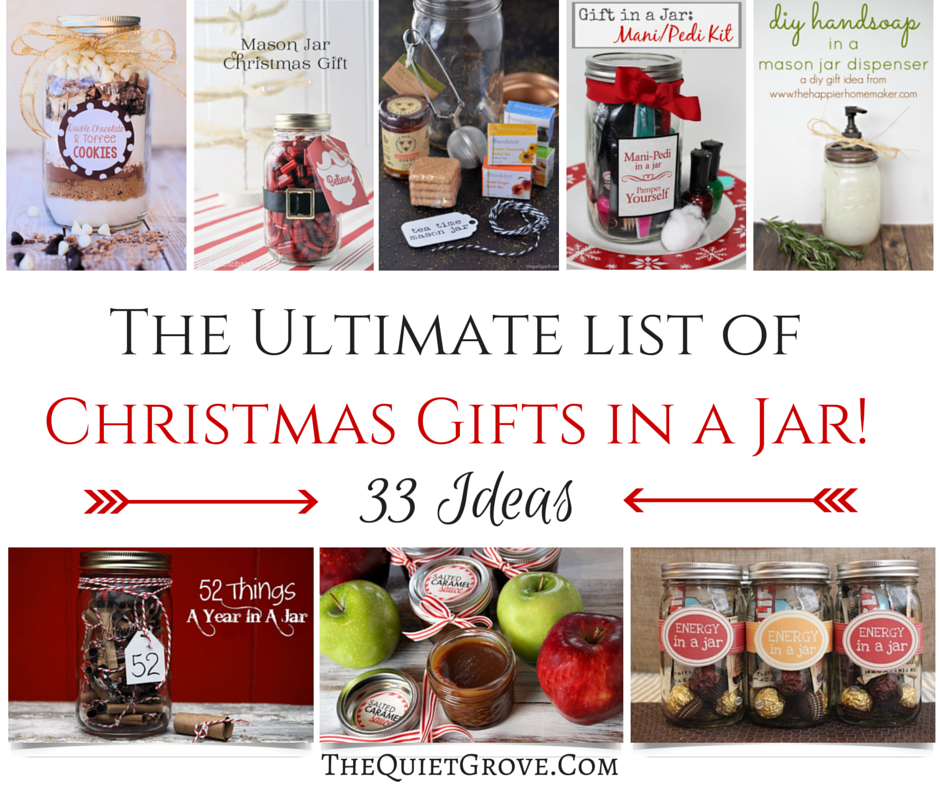 Easy DIY Christmas Gifts In Jars For Anyone on your List - A Touch of LA