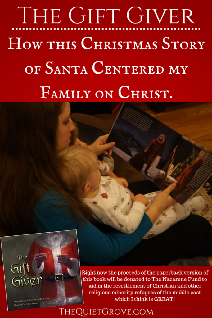 The Gift Giver: How this Christmas Story of Santa Centered my Family on Christ.