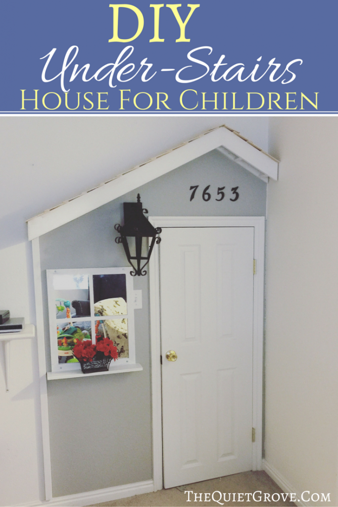 DIY Under-Stairs House for Kids!