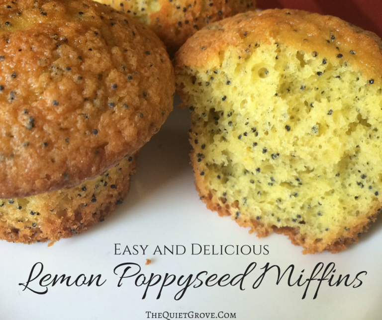 Lemon Poppyseed Muffins