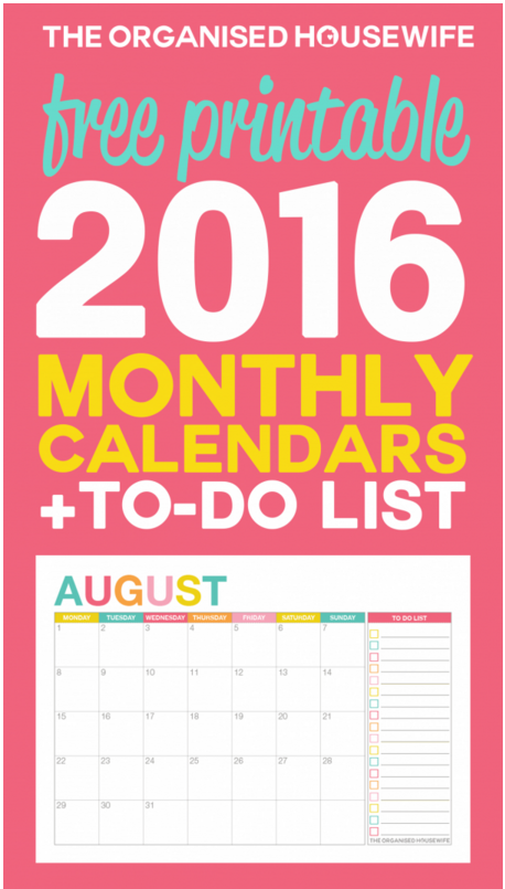 The Ultimate list of the Best Free Calendars and Planners for 2016
