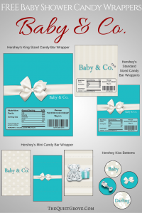 FREE Baby & Co Candy Bar Wrap Collection