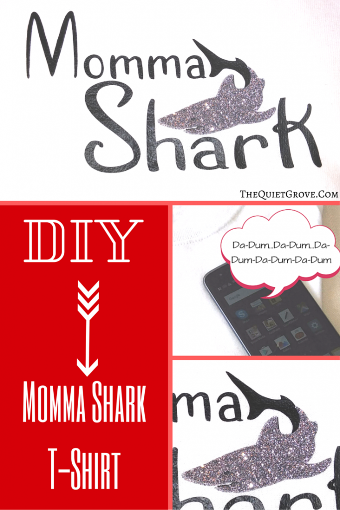DIY Momma Shark T-Shirt