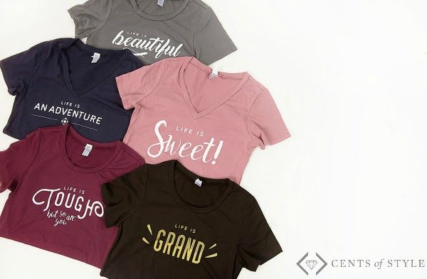 Fashion Friday "Life is" T-Shirt Deal!