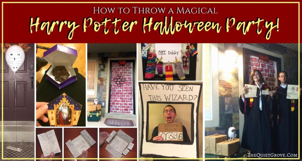Everything You Need For a Magical Harry Potter Halloween Party  Harry  potter theme party, Harry potter theme, Harry potter halloween party