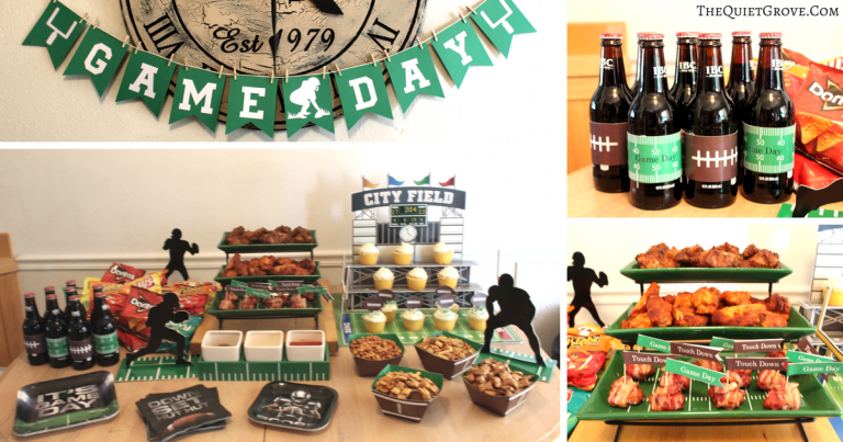 How to throw the Perfect Game Day Party!