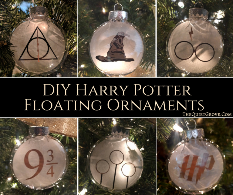 DIY Harry Potter Floating Ornaments