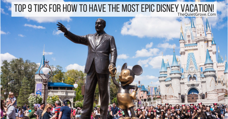 Top 9 Tips for How To Have The Most EPIC Disney Vacation!