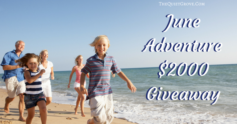 June Adventure $2000 Giveaway