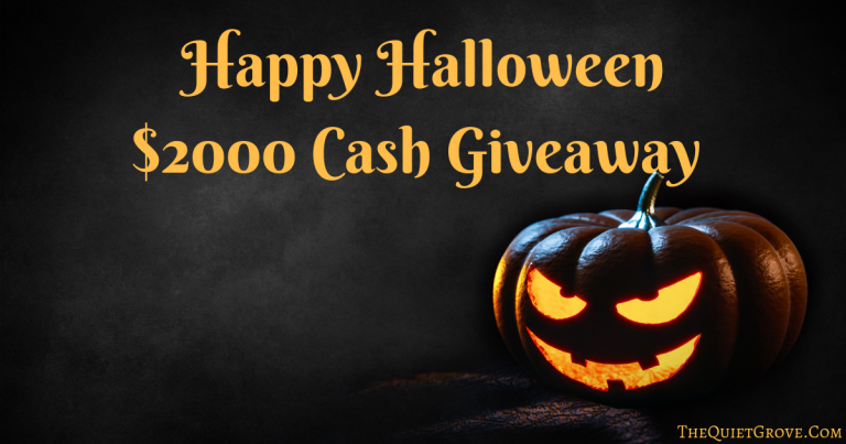 Happy Halloween $2000 Cash Giveaway!