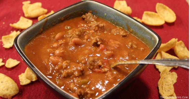 Classic Homemade Chili