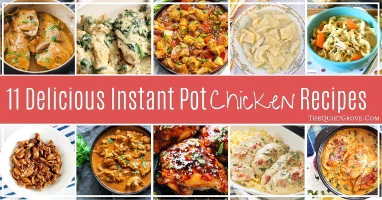 11 Delicious Instant Pot Chicken Recipes