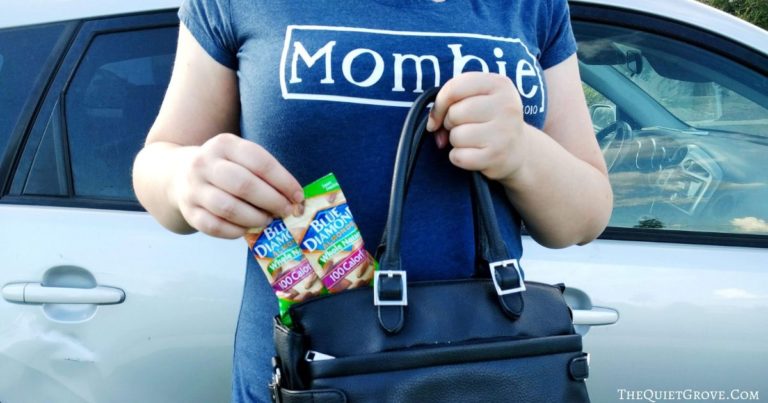 Blue Diamond Whole Natural Almonds: the Perfect Healthy Snack for Busy Moms!