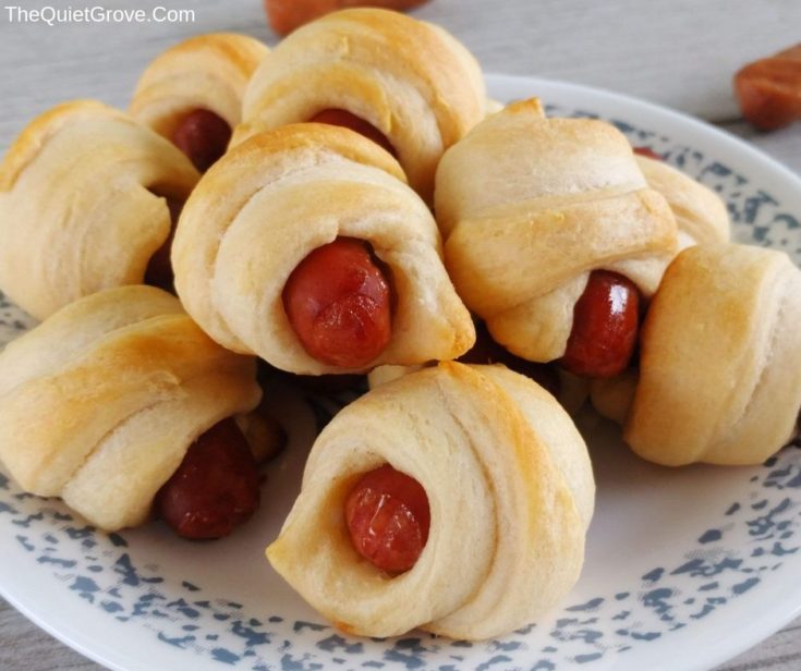 Lit'l Smokies & Crescent Roll Pigs in a Blanket