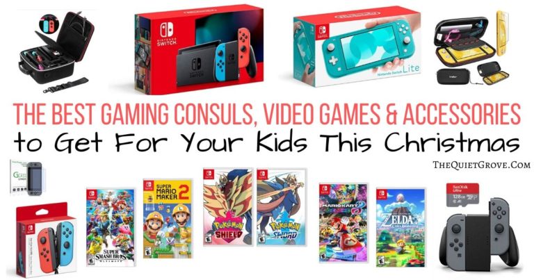 The Best Gaming Consuls, Video Games, & Accessories to Get For Your Kids This Christmas