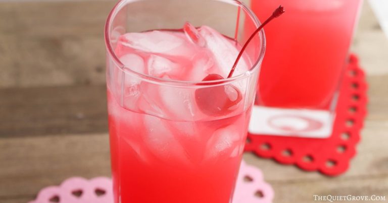 Sparkling Pink Lemonade Punch