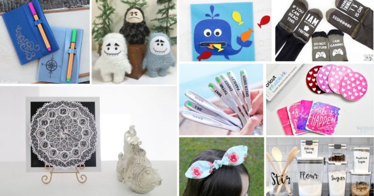 Top 10 Favorite Cricut Projects to Make From Home
