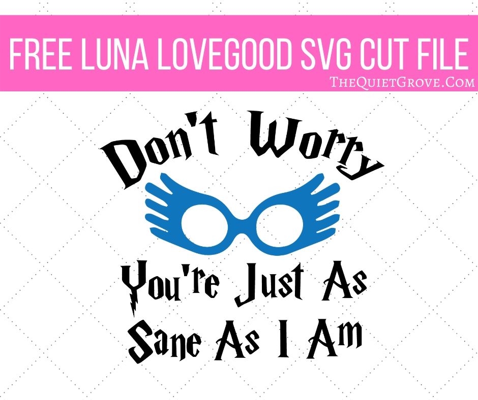 Download Free Luna Lovegood Svg Cut File The Quiet Grove