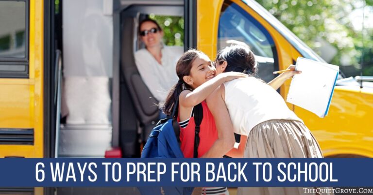 6 Ways to Prep for Back to School