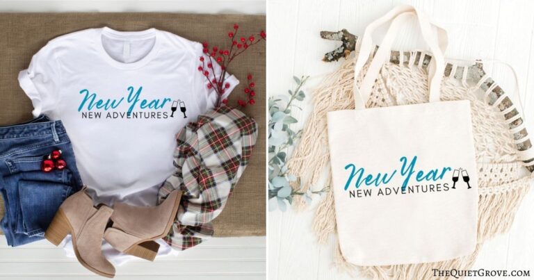 New Year New Adventure Free SVG Cut File