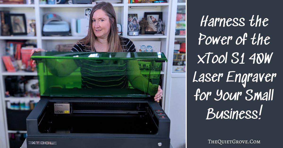 How to use your xTool S1 Laser Engraver to make money ⋆ The Quiet