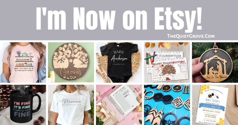 I'm Now on Etsy!