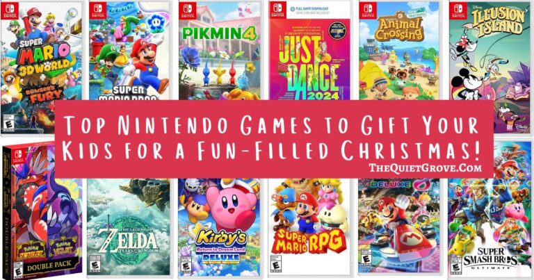 Top Nintendo Games to Gift Your Kids for a Fun-Filled Christmas!