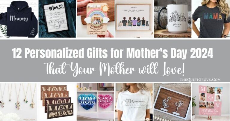 12 Personalized Gifts for Mother's Day 2024 That Your Mother Will Love!