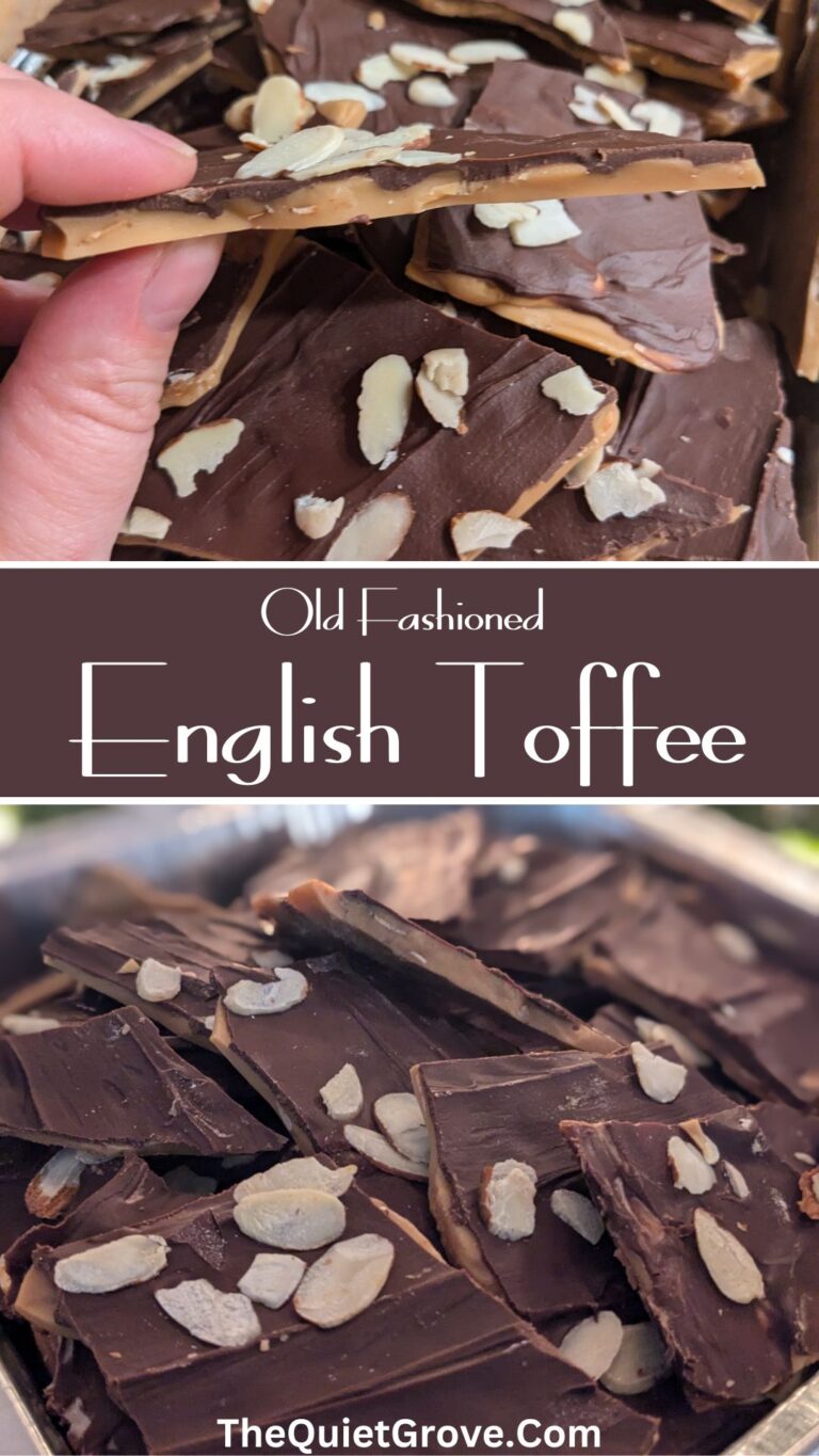 Old Fashioned English Toffee
