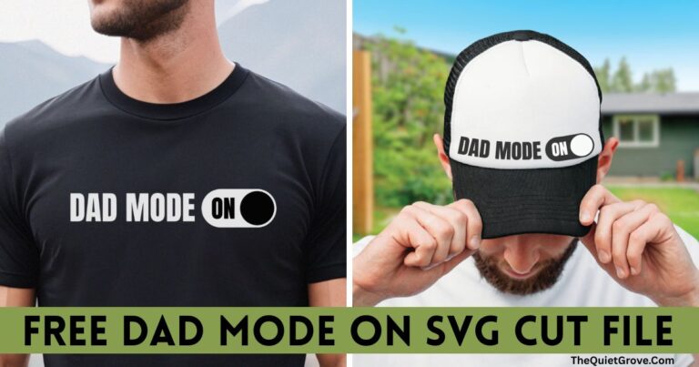 Free Dad Mode On SVG Cut File