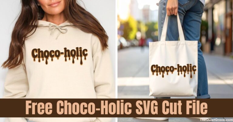 Free Choco-Holic SVG Cut File