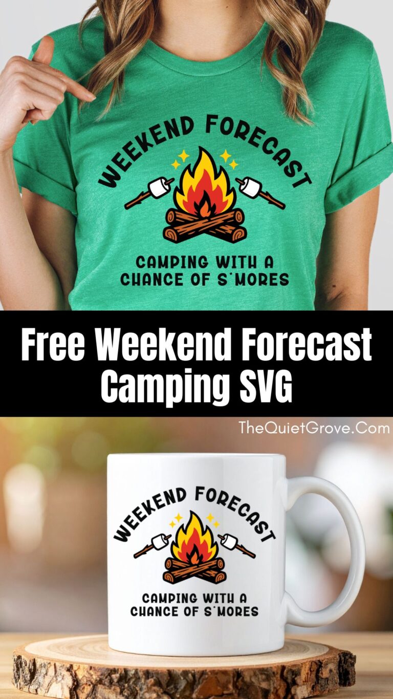 Free Weekend Forecast Camping SVG