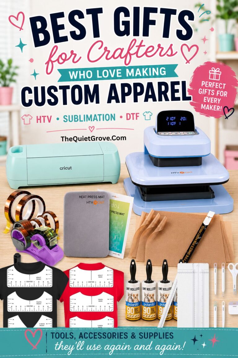 Best Gifts for Crafters Who Love Making Custom Apparel